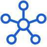 Connected hub icon